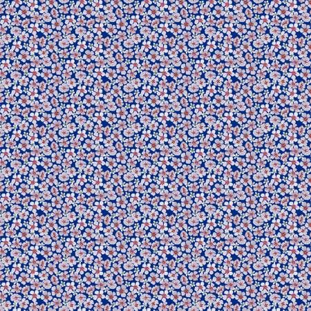 Cherry Blossoms Blue Nocturnal Creatures FS