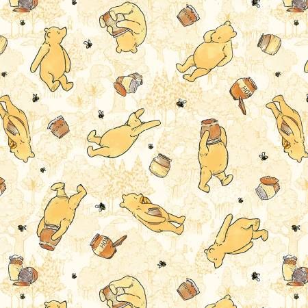 Classic Winnie the Pooh Yellow Bears Studio E