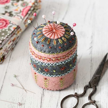 Corinne Lapierre Wool Mix Felt Craft Kit Pincushion