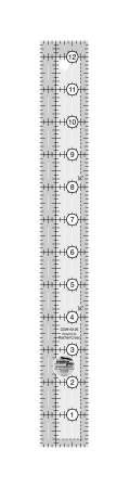 Creative Grids 1.5" x 12.5" Quilt Ruler