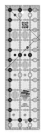 Creative Grids 3.5" x 12.5" Quilt Ruler