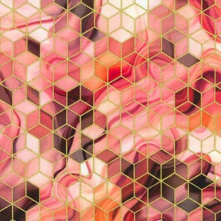 Cubes Strawberry w/Metallic Golden Vibes RK