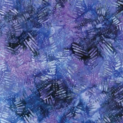 Dashes Violet Multi Batik Benartex