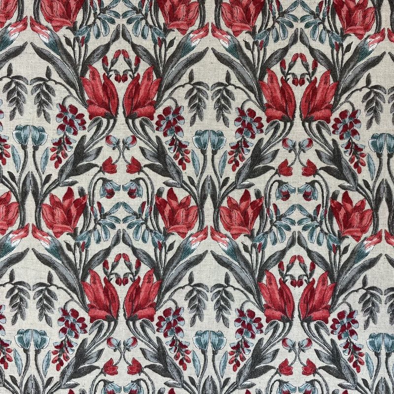 Cotton Linen Floral Printed Shirting Goodtaste fabric