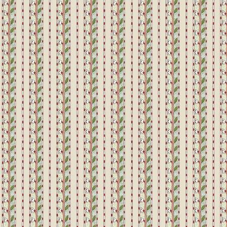 Daffodil Stripe - Ivory Bedford Park FS WmMorris &amp; Co