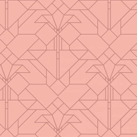 Desert Coonley Tulip 108in Wide Back Frank Lloyd Wright