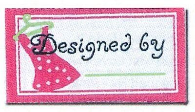 Designed by Label by Love Labels