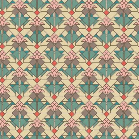 Desert Coonley Tulip Frank Lloyd Wright Organic Cotton