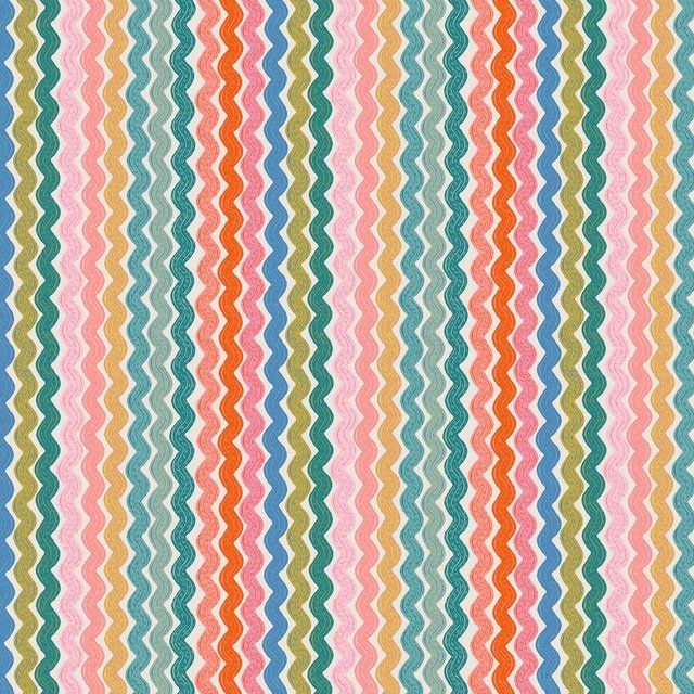 Country Sewing Club Ric Rac Thread &amp; Ink Quilting Cotton