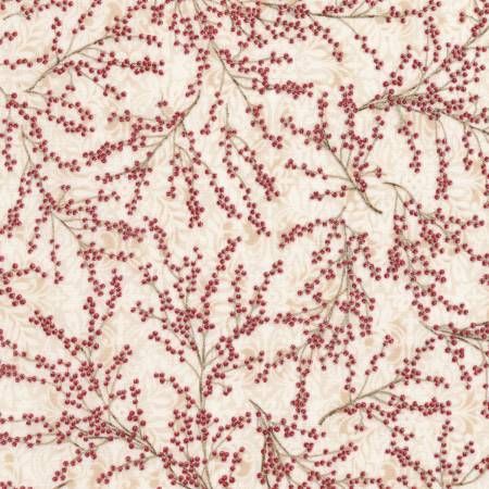 Cream Berries w/Metallic