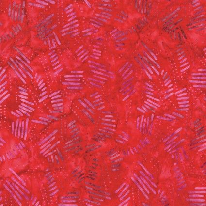 Dashes Cherry Batik Benartex