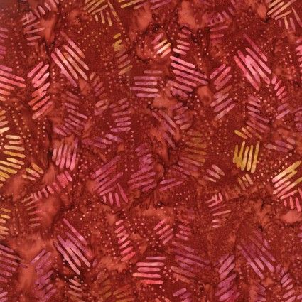 Dashes Sienna Batik Benartex