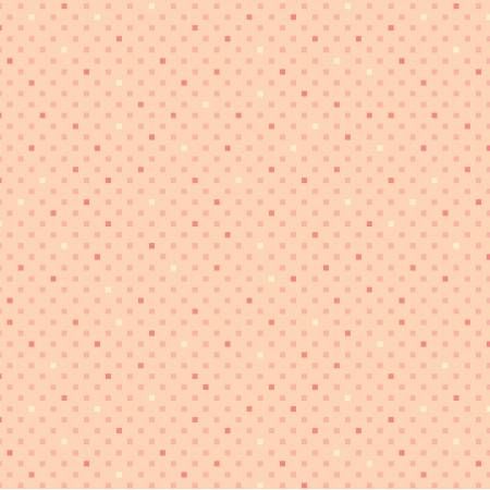 Dazzling Squares Light Peach Benartex