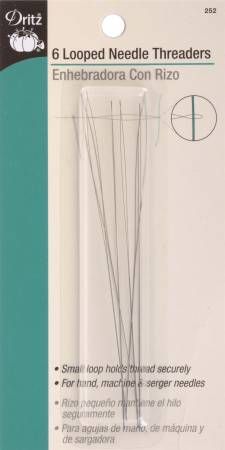 Dritz Needle Threaders 6 pc looped