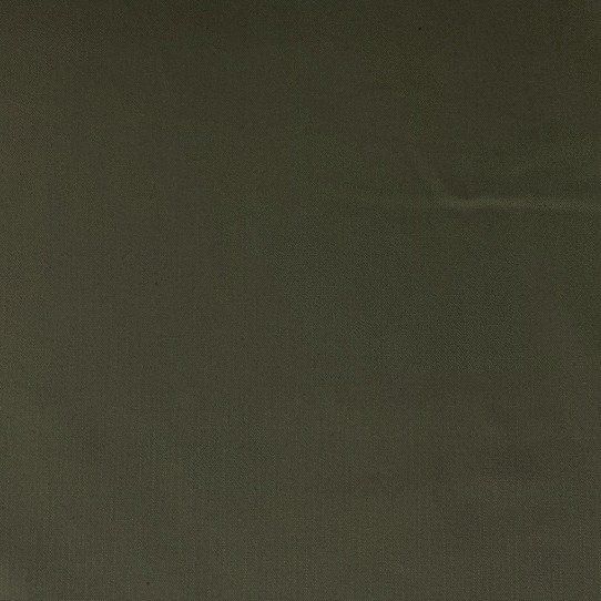 Drab Olive Green Cotton Twill