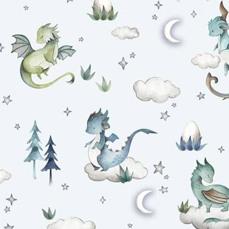 Dragon Dreams Digital Cuddle Shannon Fabrics
