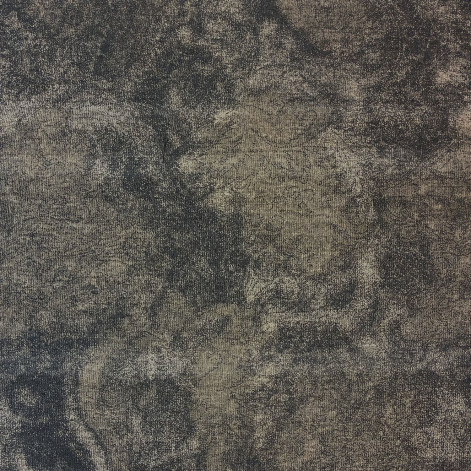 EB Italian Brown Digital Print Lightweight Cotton Twill