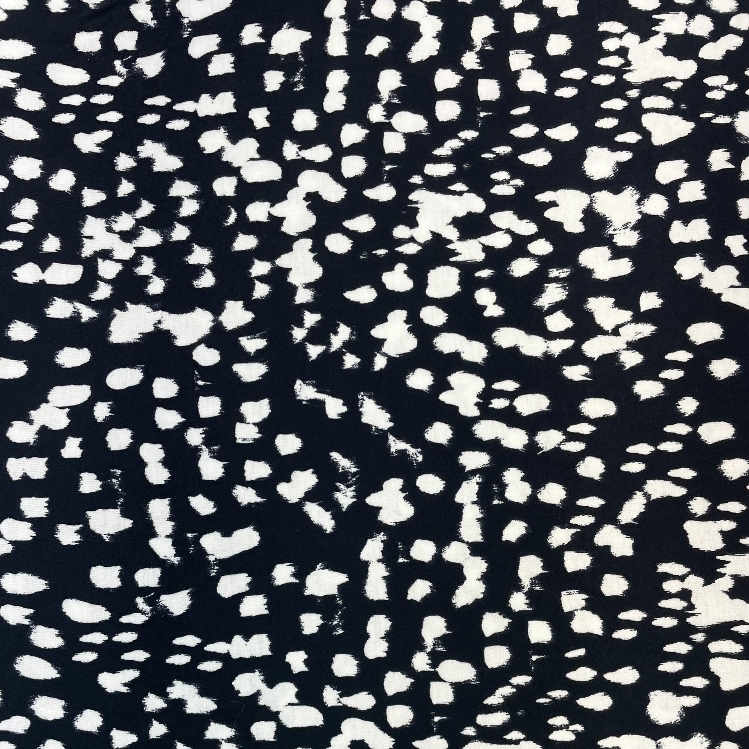 EB Italian Karen Kane Viscose Knit Black White