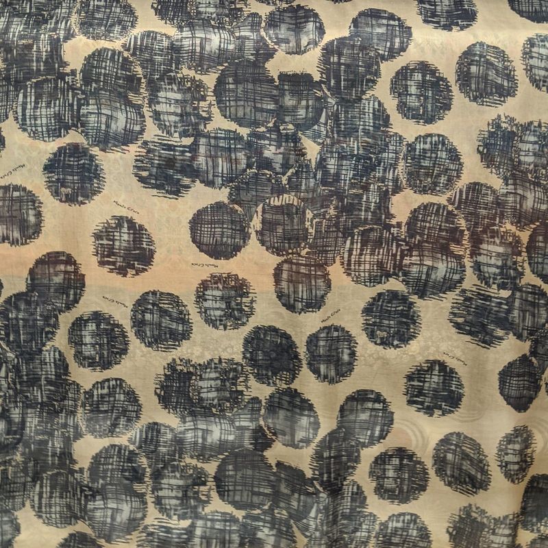 EB Italian Silk Cotton Voile Rich Tan