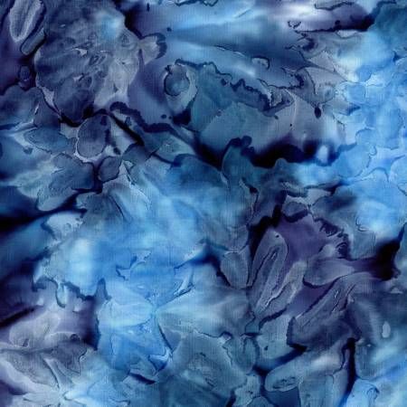 Express Yourself Batiks Ocean Blue