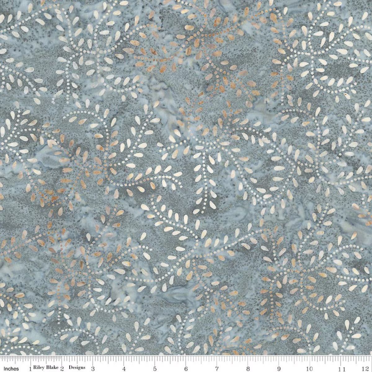 Expressions Batik Gray &amp; Golden Arabella Pebble Pastiche Riley Blake