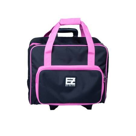 EZ-Glide 2 Wheel Trolley 17in Black &amp; Pink