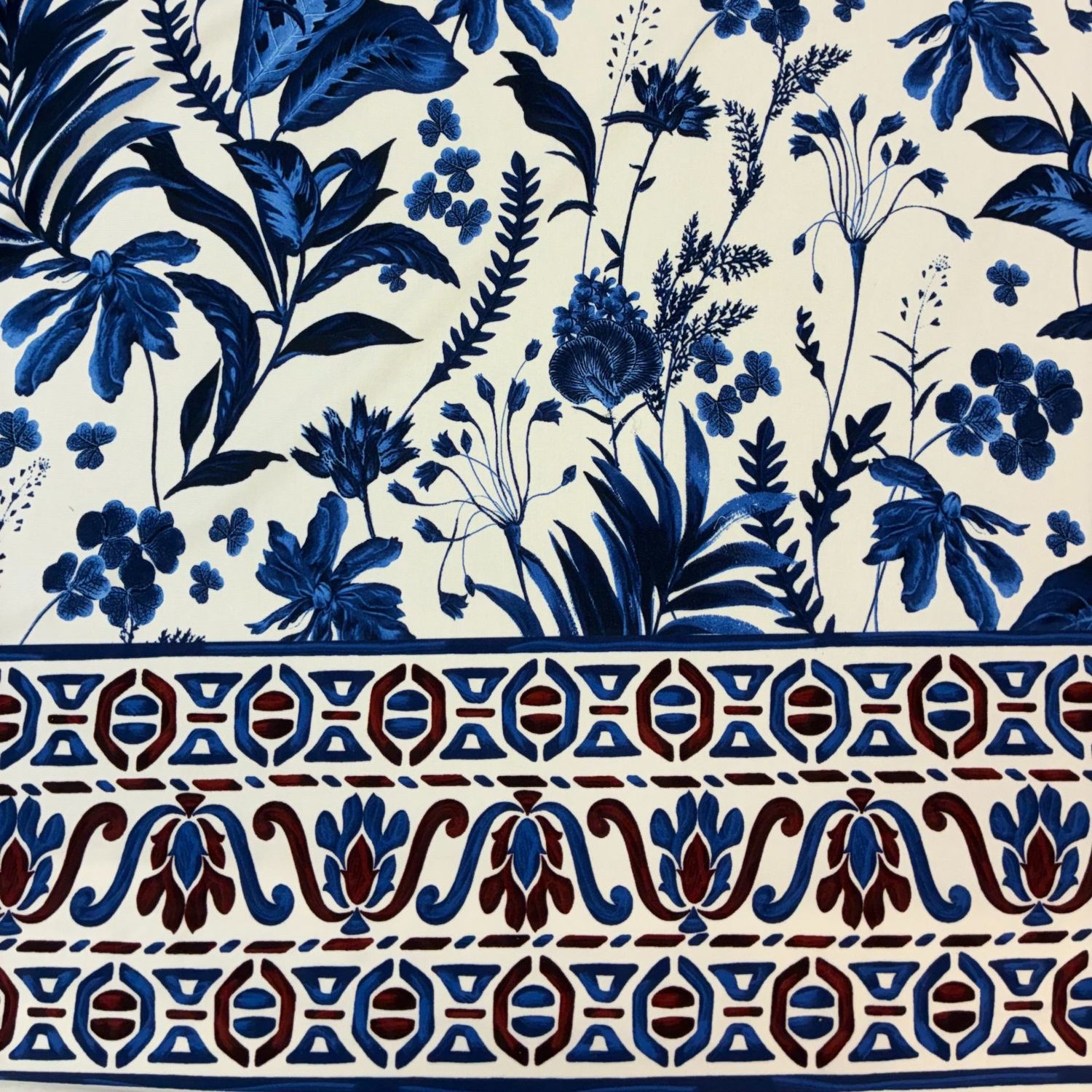 EB Italian Border Print Viscose Knit 60"