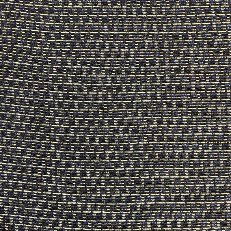 EB Italian Blue Metallic Jacquard