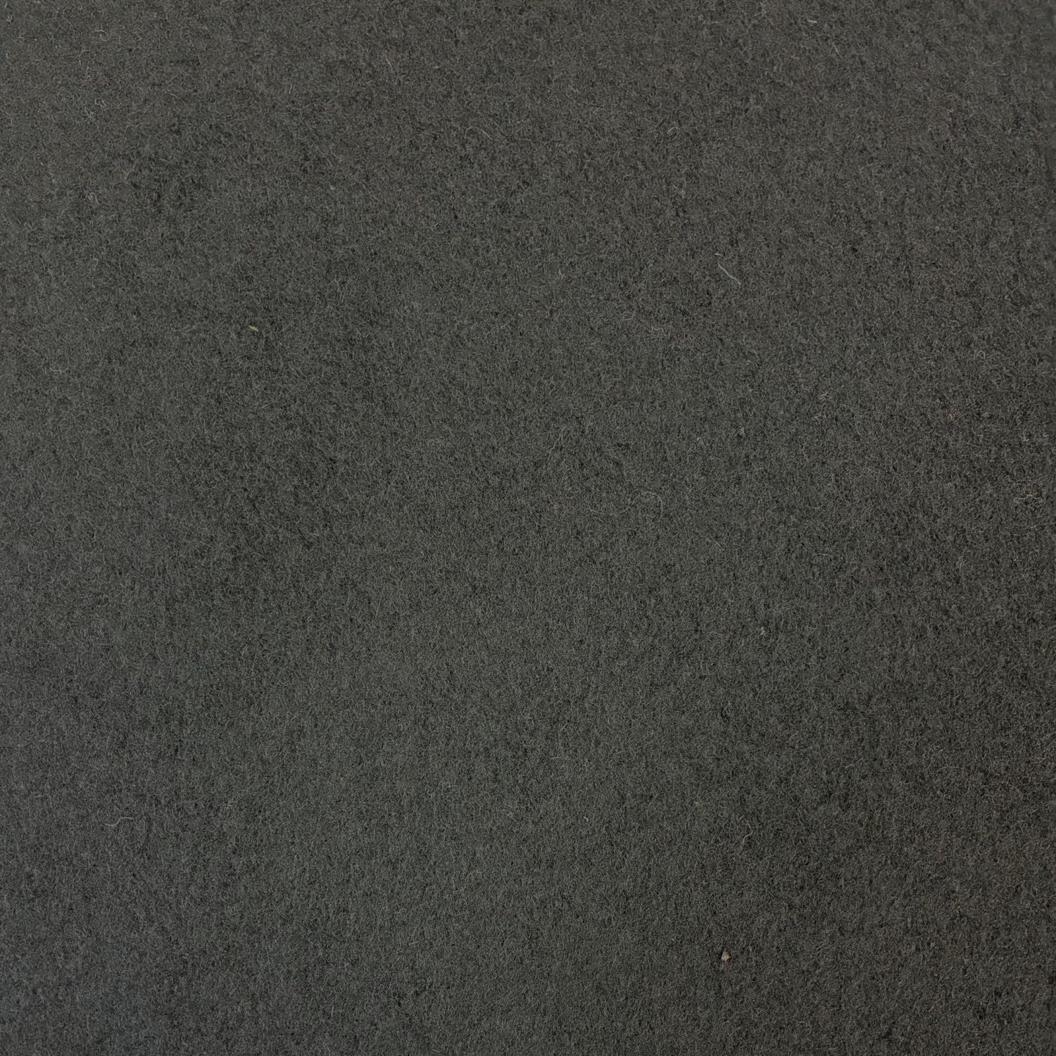 EB Italian Coating Boiled Wool Knit Black
