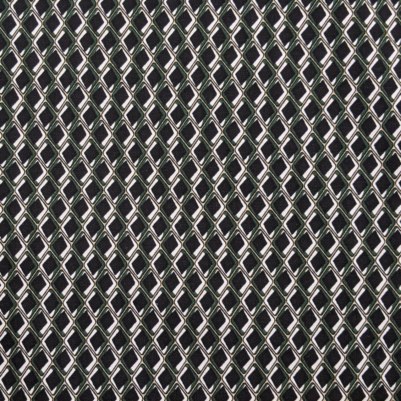 EB Italian Geometric lightweight denim 60" wide from Italy