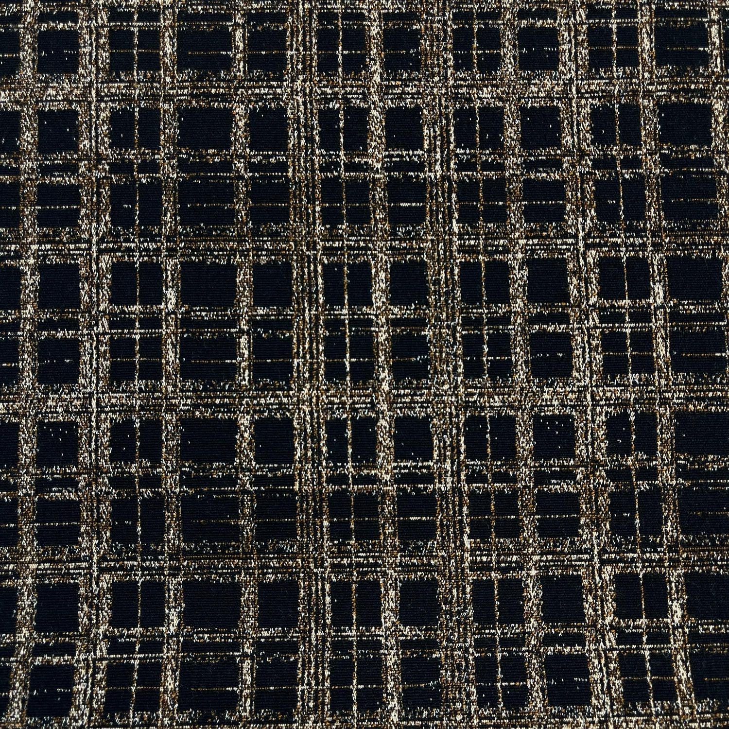 EB Italian Golden Brown Plaid Jacquard