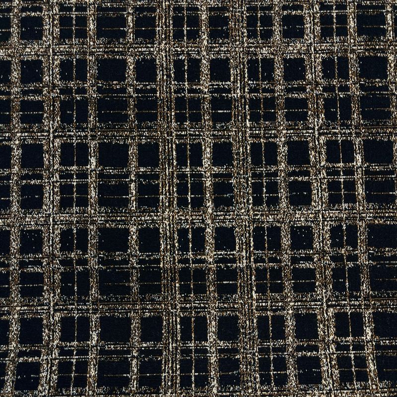 EB Italian Golden Brown Plaid Jacquard