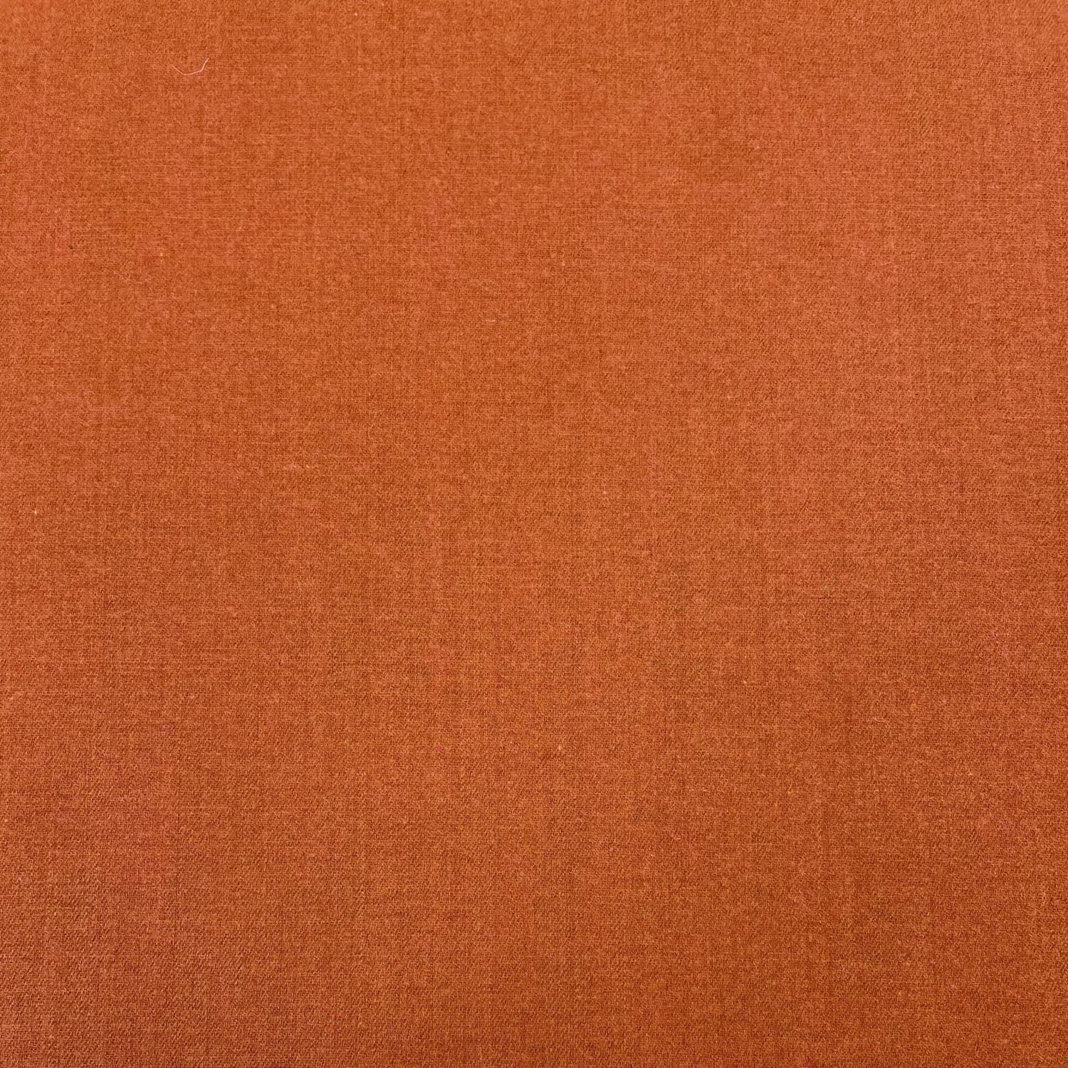 EB Italian Suiting Montblanc Wool Blend Flannel Burnt Orange