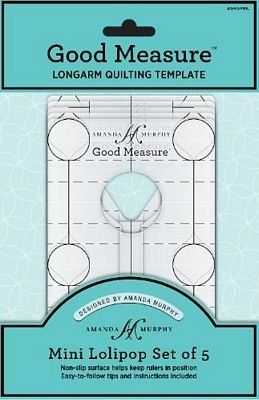 Every Mini Lollipop Domestic &amp; Longarm Set of 5 Good Measure Amanda Murphy