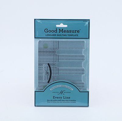 Every Line Domestic &amp; Longarm Quilting Template Good Measure Amanda Murphy
