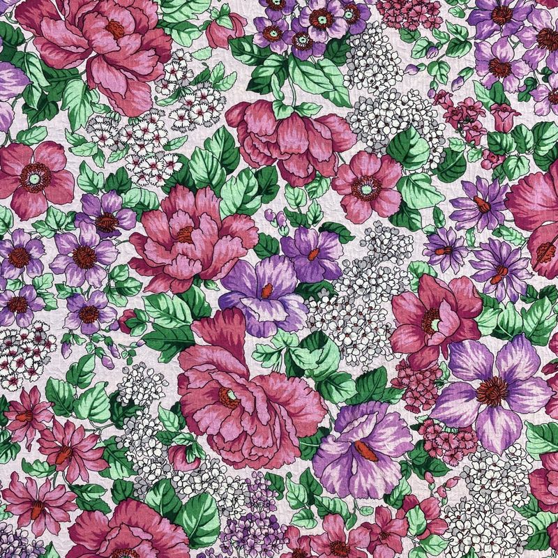 EB Italian Emanuel Ungaro Floral Silk/Wool Damask Dress weight