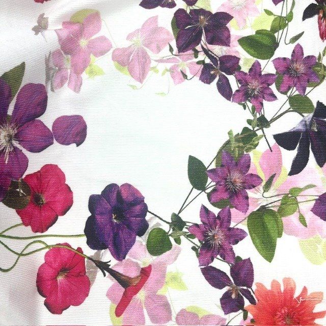 EB Italian Floral Cotton Corduroy Bottom Weight