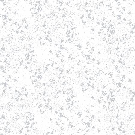 EOB 2.5 yd Maker's Collage Star Flower Fog 44"