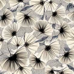 Fan Floral Alabaster Floral Allure QT Fabrics