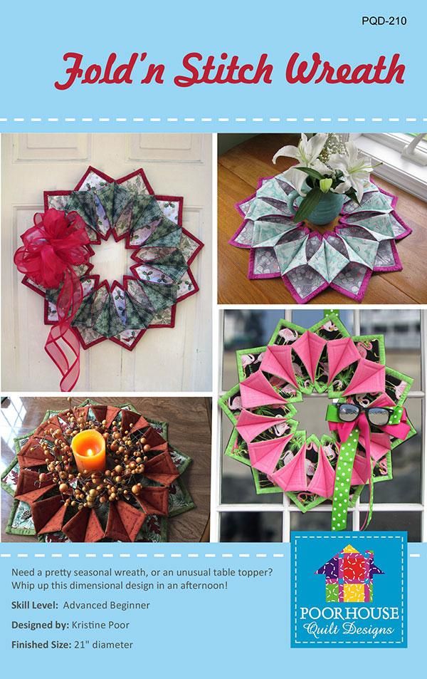 Fold'N Stitch Wreath CLEARANCE