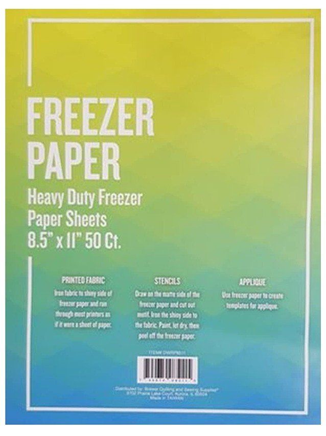 Freezer Paper Sheets 8.5in x 11in 50ct