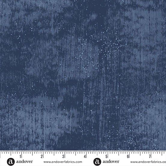 Glaze III Denim Libs Elliott Andover Fabrics