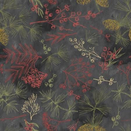 Good Natured Smoke Tree Bits 108" Wide Back Quilting Cotton