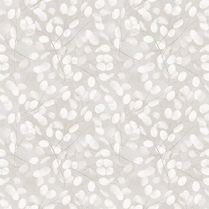 Grey Textured Leaves Purely Neutral Blank