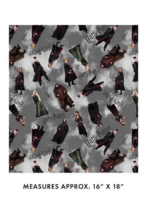 Harry Potter Characters Gray Benartex