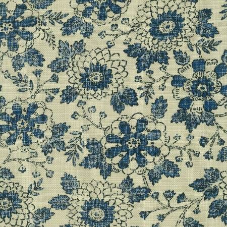 Flowers Natural Sevenberry Homespun