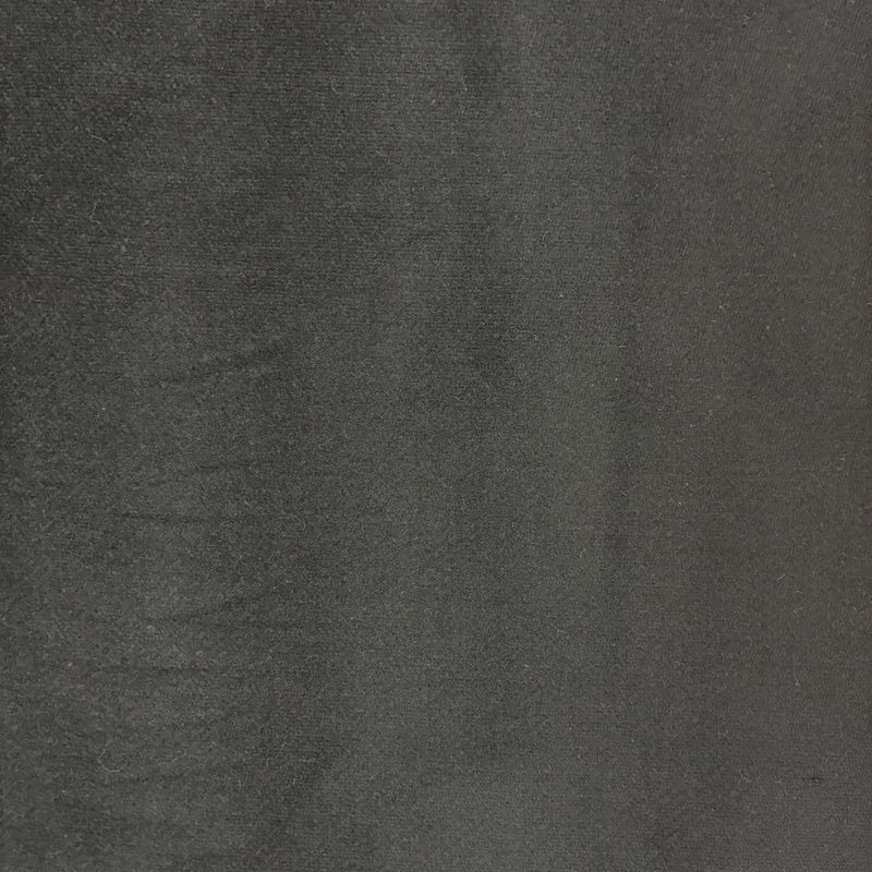 Higashi Black Velveteen Cotton Stretch 52" Bottom Weight