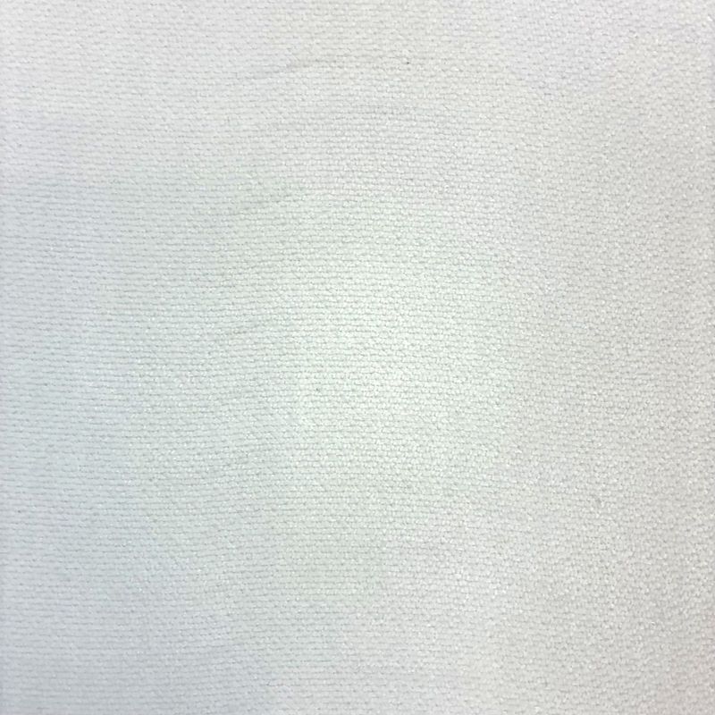 Higashi White Velveteen Cotton Stretch 58" Bottom Weight