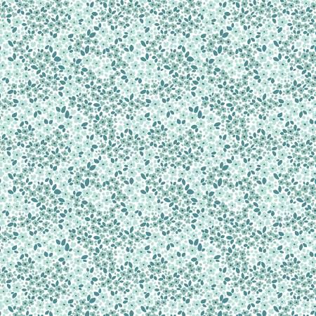 Holly &amp; Hearth Winter Jasmine Frost Benartex Quilting Cotton