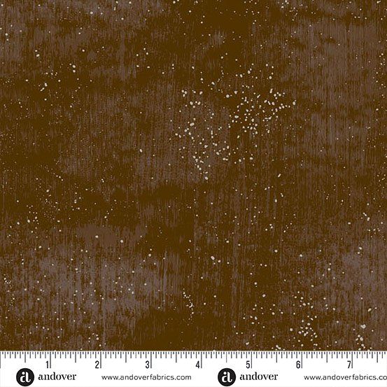 Glaze III Coffee Libs Elliott Andover Fabrics